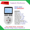 AC Digital Energy Meter - kWh Watt Voltage Ampere Frequency PF